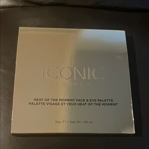 Iconic London Heat of the Moment Face & Eye Palette- NWT